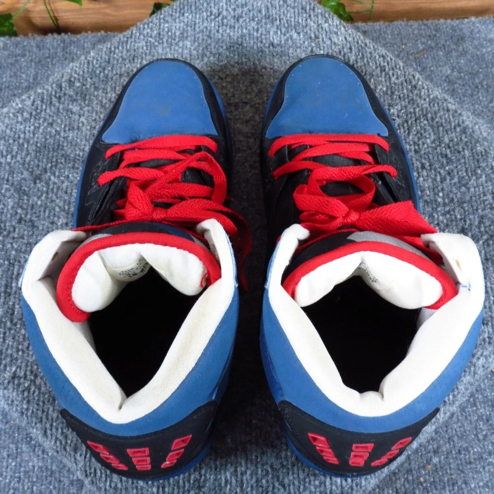Jordan Flight 1 Mens High‎ Top Basketball Shoes Size 10 Athletic Black Blue Red